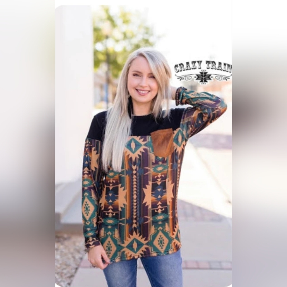 Crazy Train Long Sleeve Top